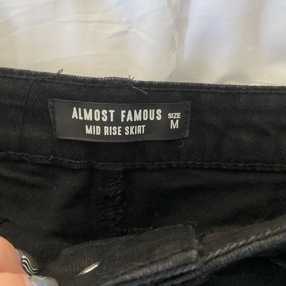 Black Skater Skirt - Picture 2 of 4